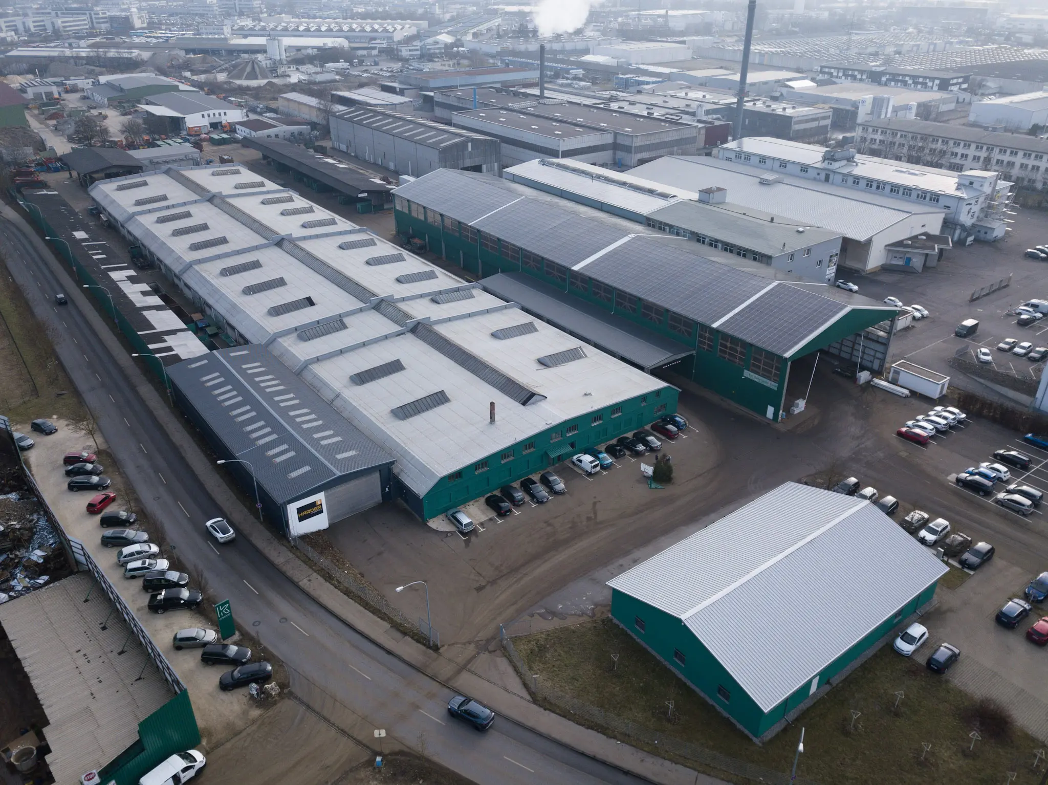 Luxusimmobilie aus der Vogelperspektive - Immobilien-Marketing Luftaufnahmen